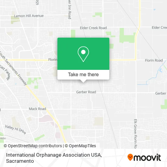 International Orphanage Association USA map