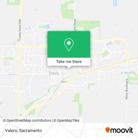 Valero map