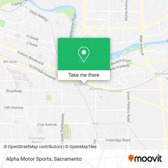 Alpha Motor Sports map