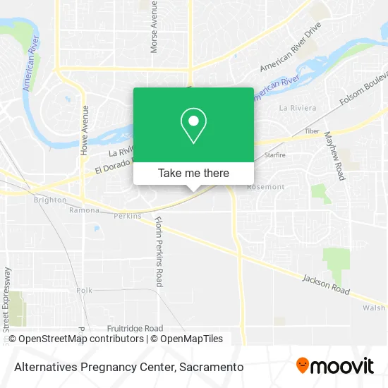 Alternatives Pregnancy Center map