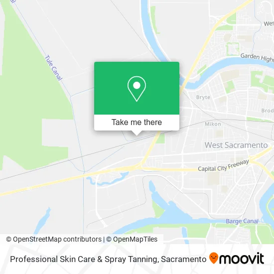 Mapa de Professional Skin Care & Spray Tanning