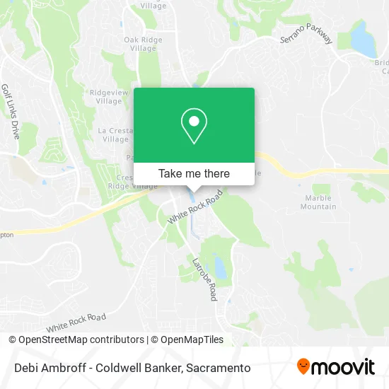 Debi Ambroff - Coldwell Banker map