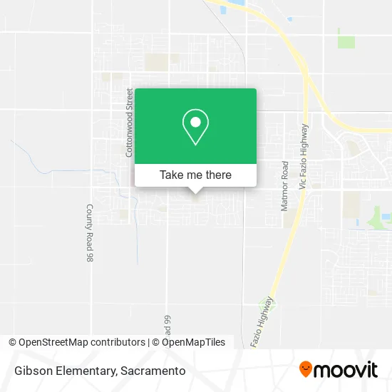 Mapa de Gibson Elementary