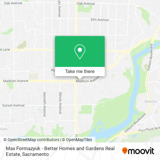 Max Formazyuk - Better Homes and Gardens Real Estate map