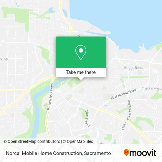 Norcal Mobile Home Construction map