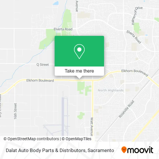 Mapa de Dalat Auto Body Parts & Distributors
