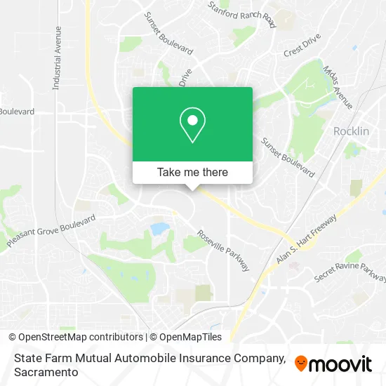 State Farm Mutual Automobile Insurance Company map