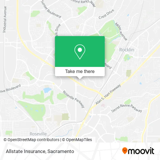 Allstate Insurance map