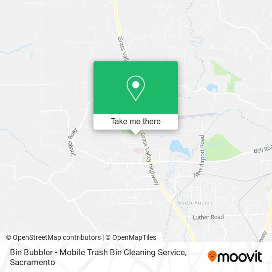 Bin Bubbler - Mobile Trash Bin Cleaning Service map