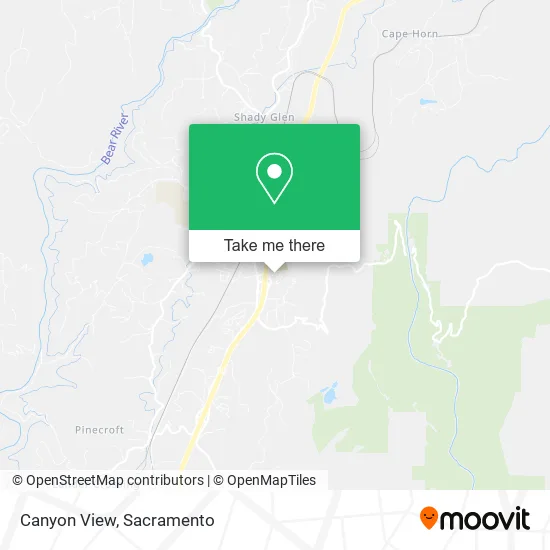 Mapa de Canyon View