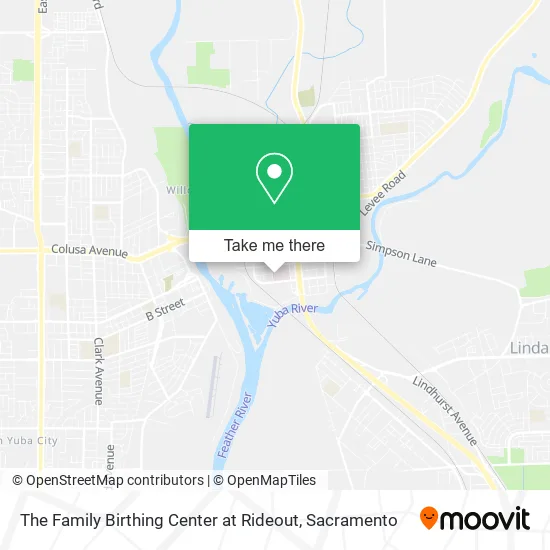 Mapa de The Family Birthing Center at Rideout