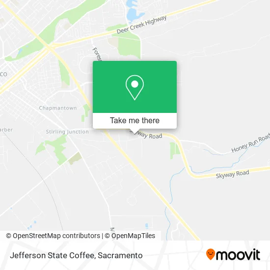 Jefferson State Coffee map