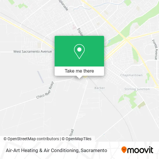 Mapa de Air-Art Heating & Air Conditioning