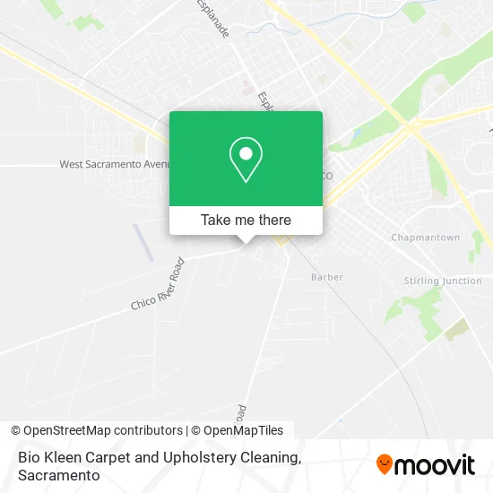 Mapa de Bio Kleen Carpet and Upholstery Cleaning