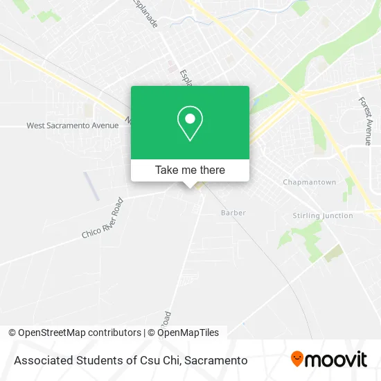 Mapa de Associated Students of Csu Chi