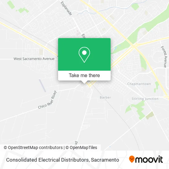 Mapa de Consolidated Electrical Distributors