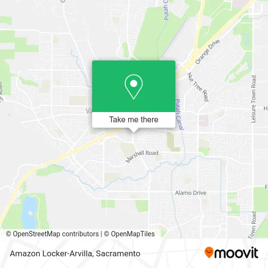 Mapa de Amazon Locker-Arvilla