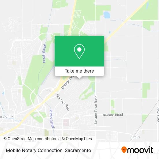 Mobile Notary Connection map