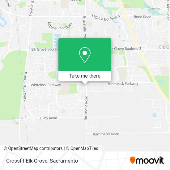 Crossfit Elk Grove map