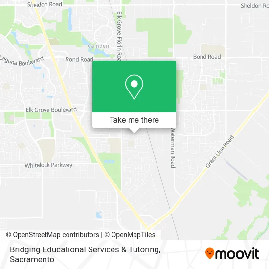 Bridging Educational Services & Tutoring map