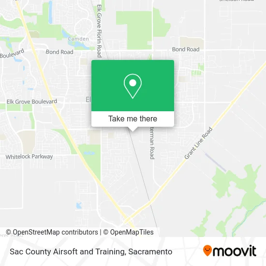 Sac County Airsoft and Training map