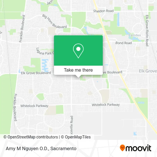 Amy M Nguyen O.D. map