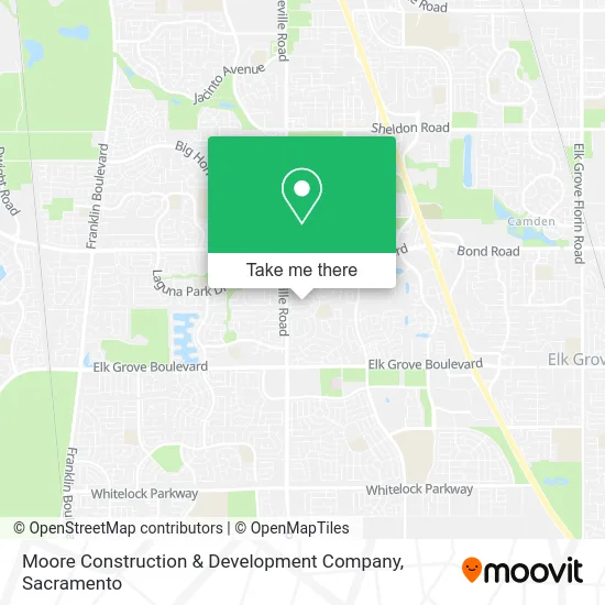 Mapa de Moore Construction & Development Company
