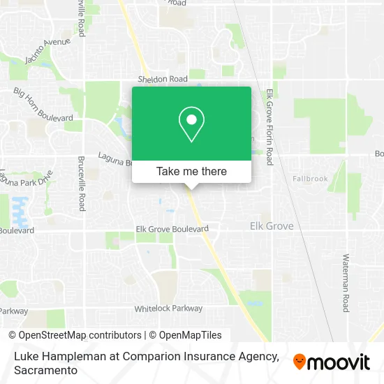 Luke Hampleman at Comparion Insurance Agency map