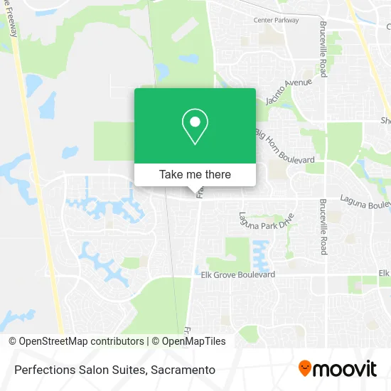 Perfections Salon Suites map