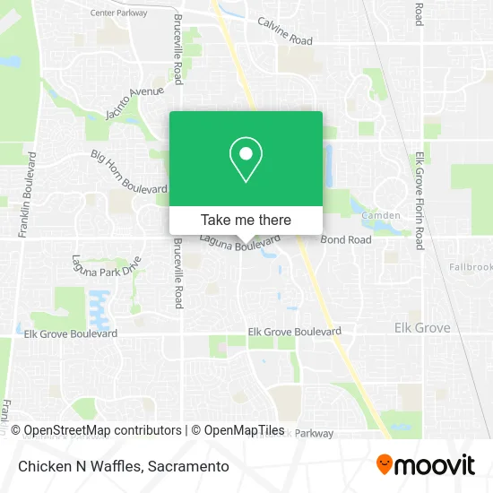 Chicken N Waffles map