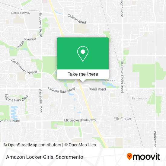 Amazon Locker-Girls map