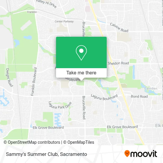 Sammy's Summer Club map