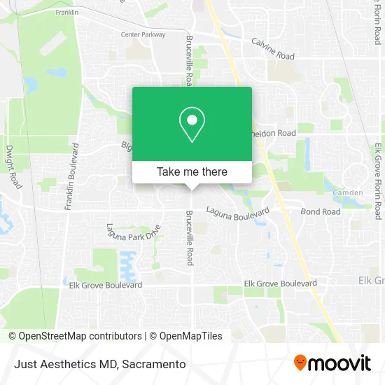 Just Aesthetics MD map