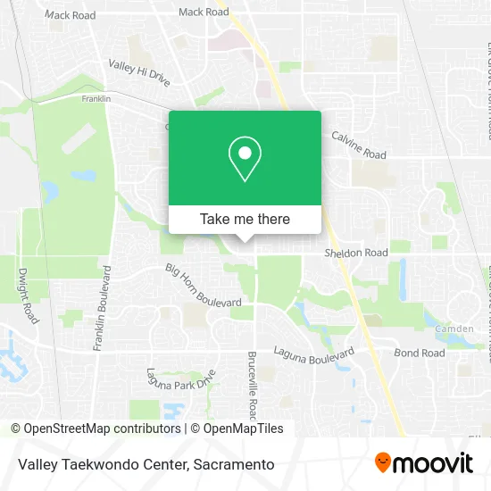 Valley Taekwondo Center map