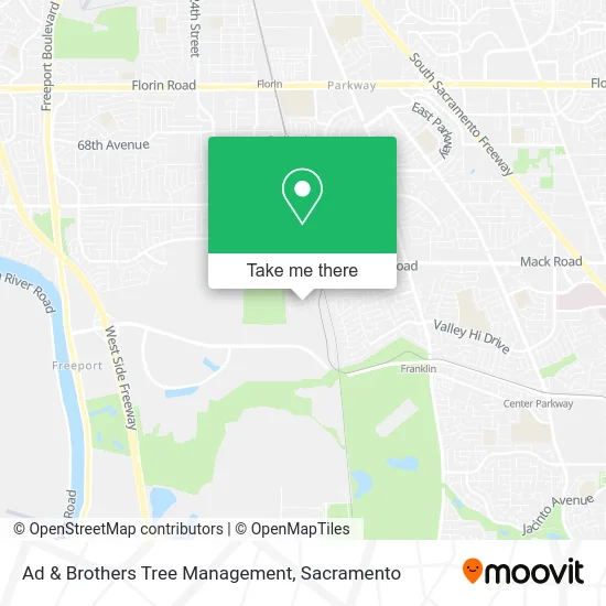 Mapa de Ad & Brothers Tree Management