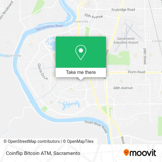 Coinflip Bitcoin ATM map