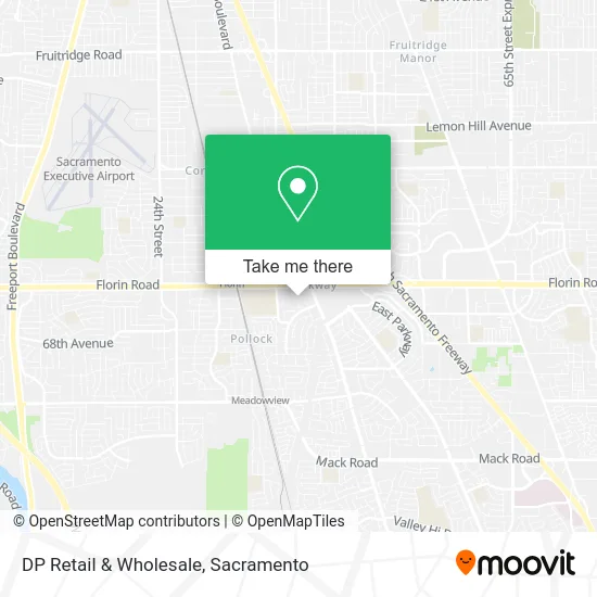 DP Retail & Wholesale map