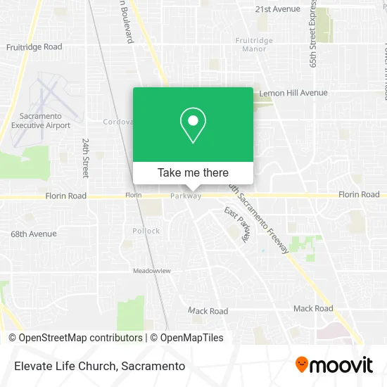 Elevate Life Church map