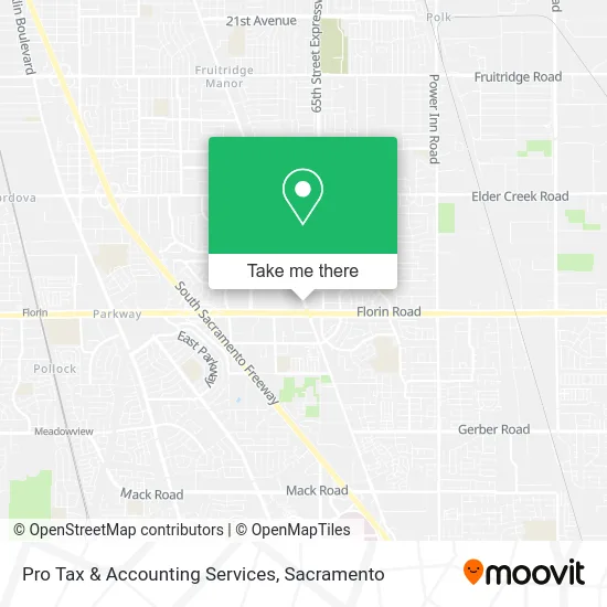 Pro Tax & Accounting Services map