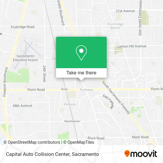 Capital Auto Collision Center map