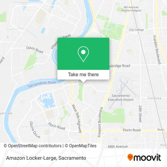 Amazon Locker-Large map