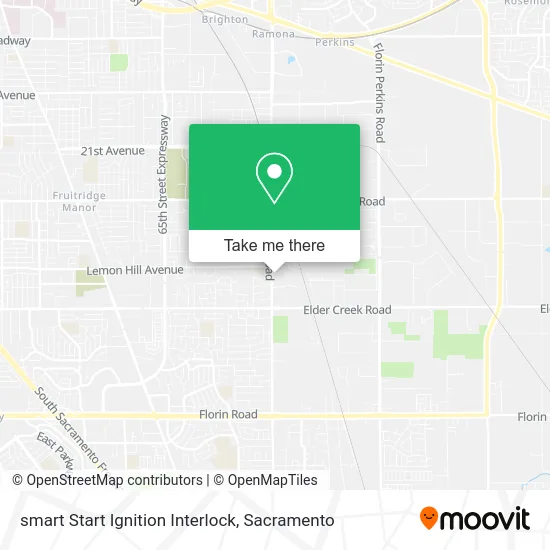 smart Start Ignition Interlock map