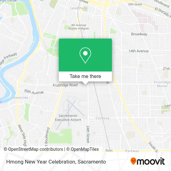 Hmong New Year Celebration map