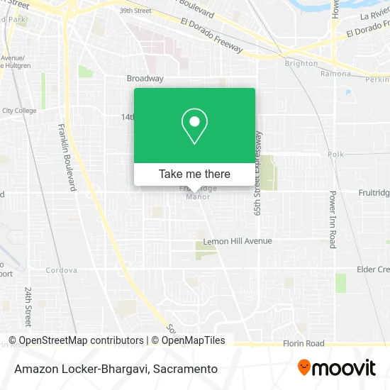 Amazon Locker-Bhargavi map