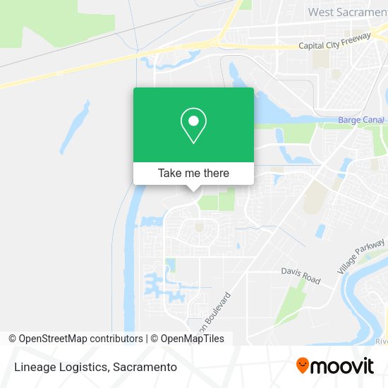 Lineage Logistics map