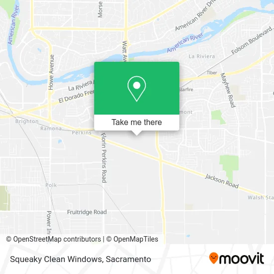 Squeaky Clean Windows map