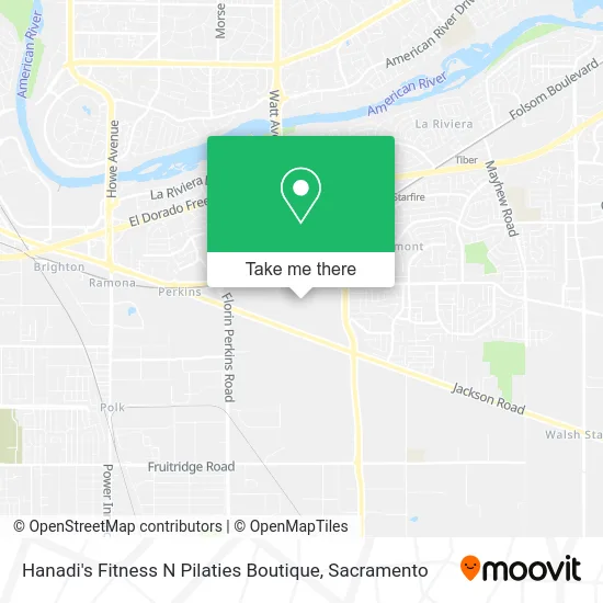 Mapa de Hanadi's Fitness N Pilaties Boutique