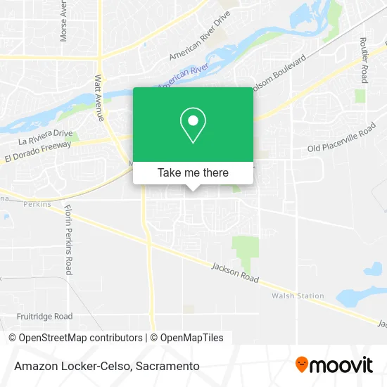 Amazon Locker-Celso map