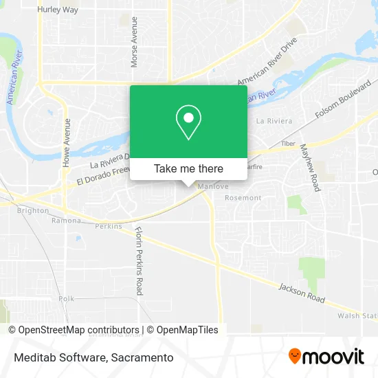 Meditab Software map