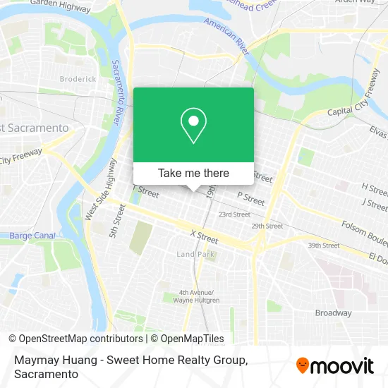 Maymay Huang - Sweet Home Realty Group map